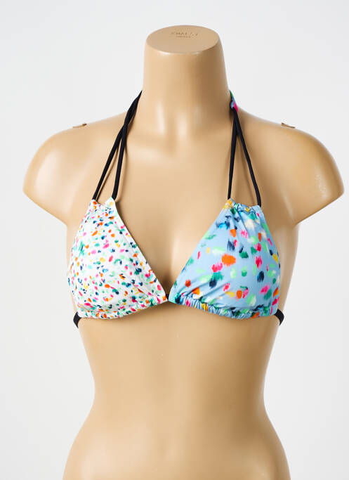 Haut de maillot de bain bleu BIKINI BAR pour femme