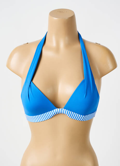 Haut de maillot de bain bleu BIKINI BAR pour femme