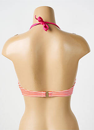 Haut de maillot de bain stretch haut bandeau orange BIKINI BAR femme