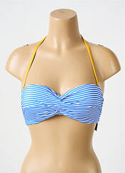 Haut de maillot de bain bleu BIKINI BAR pour femme seconde vue