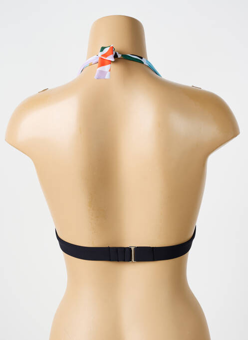 Haut de maillot de bain stretch haut soutien-gorge push-up noir BIKINI BAR femme