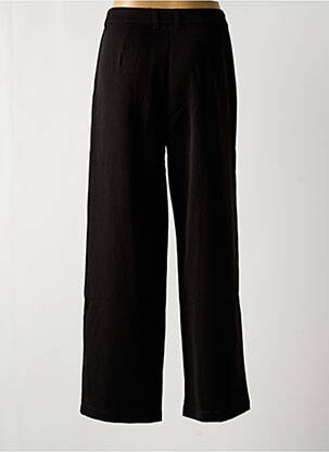 Pantalon droit fermeture zippée sous rabat boutonné noir LEE COOPER femme