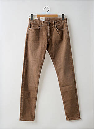 Jeans coupe slim poches marron PEPE JEANS homme