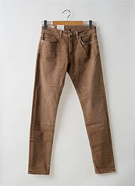 Jeans coupe slim poches marron PEPE JEANS homme