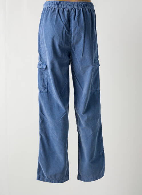 Pantalon cargo taille élastique bleu ROXY femme