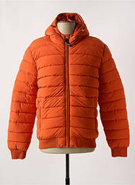 Doudoune manches longues a capuche orange PEPE JEANS homme