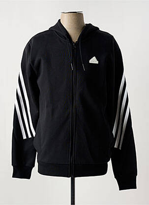 Veste casual resserrée sur le bas noir ADIDAS homme