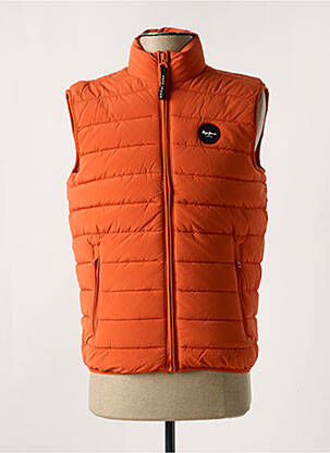 Doudoune poches sans capuche orange PEPE JEANS homme