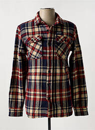 Chemise manches longues imprimé écossais rouge OXBOW homme
