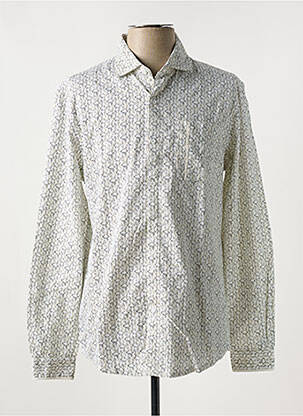 Chemise manches longues poches beige LEE COOPER homme