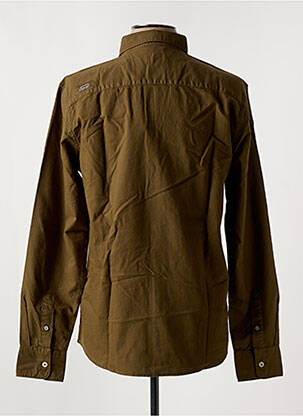 Chemise manches longues manches longues vert OXBOW homme