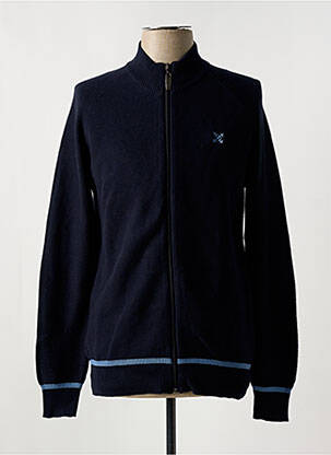 Gilet manches longues bleu OXBOW pour homme