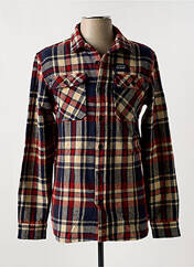 Chemise manches longues rouge OXBOW pour homme seconde vue