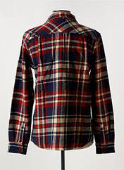 Chemise manches longues rouge OXBOW pour homme seconde vue