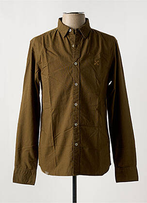 Chemise manches longues vert OXBOW pour homme