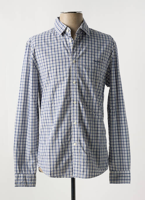 Chemise manches longues bleu PEPE JEANS pour homme