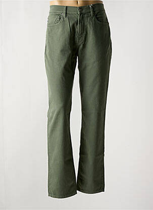 Pantalon droit vert LEE COOPER pour homme