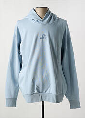 Sweat-shirt à capuche bleu ADIDAS pour homme seconde vue