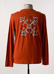T-shirt orange OXBOW pour homme seconde vue