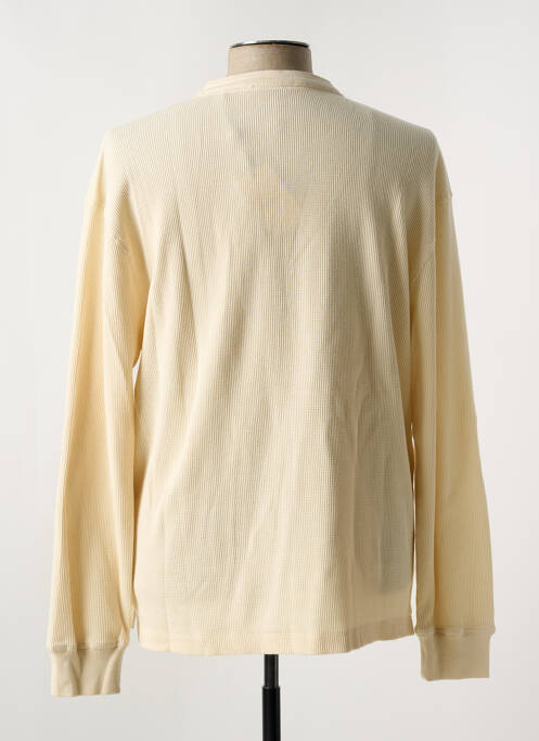 T-shirt coupe droite manches longues beige PEPE JEANS homme