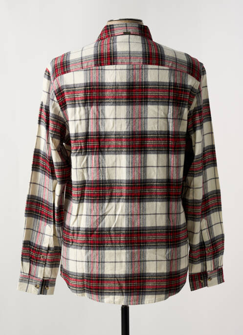 Chemise manches longues rouge LEE COOPER pour homme