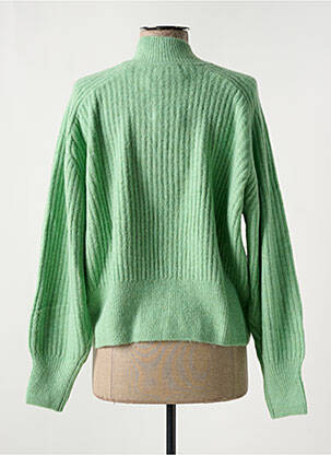 Pull coupe cintrée manches longues vert PEPE JEANS femme