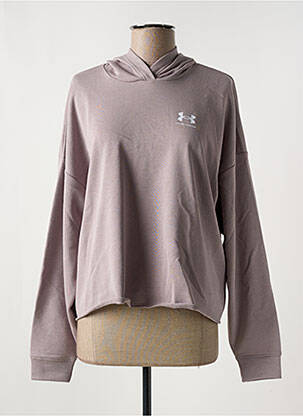 Sweat-shirt à capuche violet UNDER ARMOUR pour femme