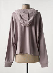 Sweat-shirt à capuche violet UNDER ARMOUR pour femme seconde vue