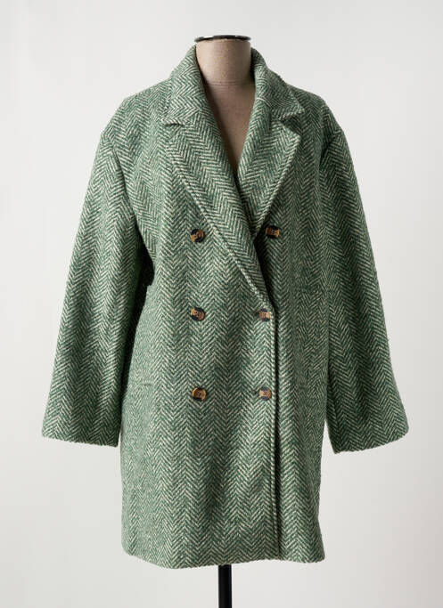 Manteau long vert PEPE JEANS pour femme