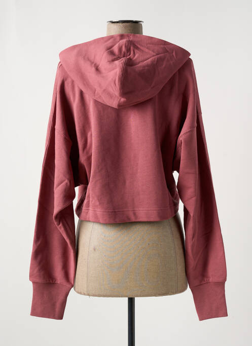 Sweat-shirt à capuche violet ADIDAS pour femme