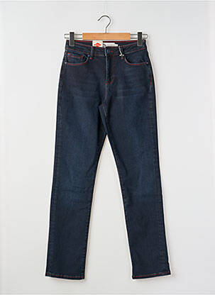 Jeans coupe slim tissage brut taille normale bleu LEE COOPER femme
