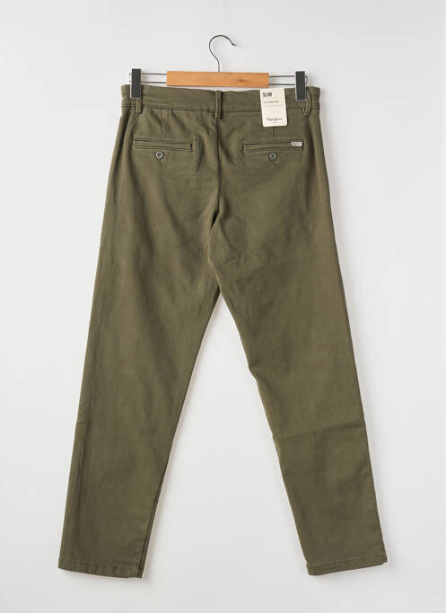 Pantalon chino vert PEPE JEANS pour homme