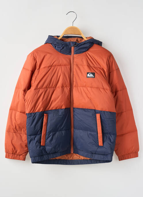 Doudoune finition intérieure doublée a capuche orange QUIKSILVER garcon