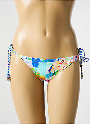 Bas de maillot de bain imprimé fantaisie bikini bleu BIKINI BAR femme