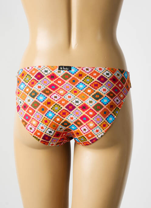 Bas de maillot de bain orange BIKINI BAR pour femme