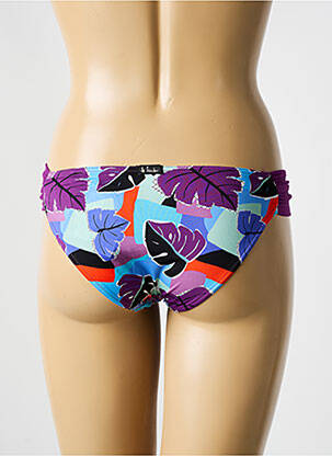 Bas de maillot de bain imprimé fantaisie culotte violet BIKINI BAR femme