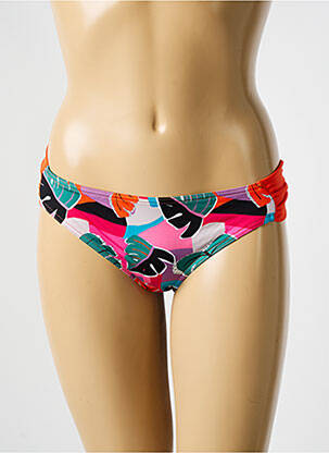 Bas de maillot de bain imprimé fantaisie culotte orange BIKINI BAR femme