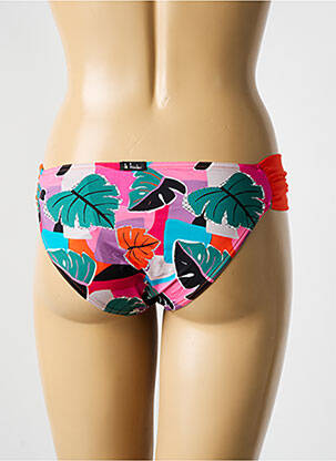 Bas de maillot de bain imprimé fantaisie culotte orange BIKINI BAR femme