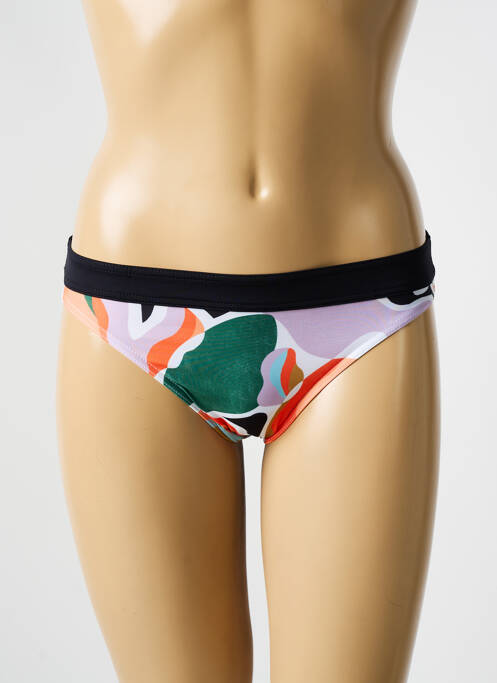 Bas de maillot de bain imprimé fantaisie culotte orange BIKINI BAR femme