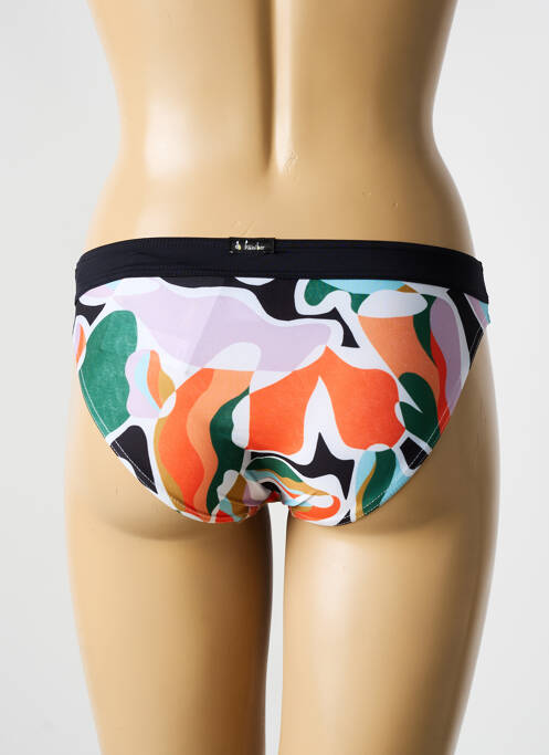 Bas de maillot de bain imprimé fantaisie culotte orange BIKINI BAR femme