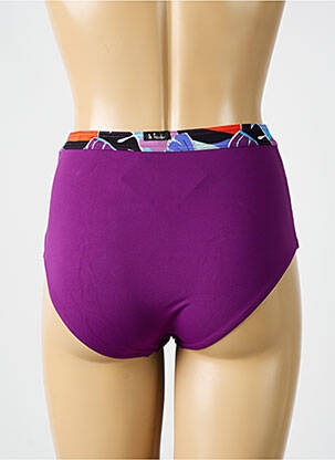 Bas de maillot de bain stretch culotte violet BIKINI BAR femme