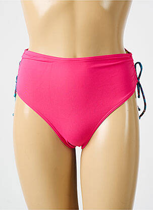 Bas de maillot de bain fermeture liens à nouer culotte rose BIKINI BAR femme