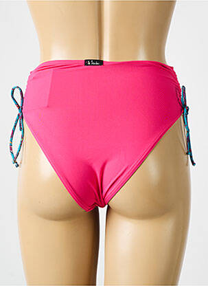Bas de maillot de bain fermeture liens à nouer culotte rose BIKINI BAR femme
