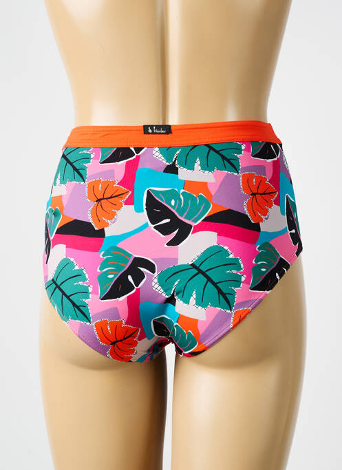 Bas de maillot de bain orange BIKINI BAR pour femme