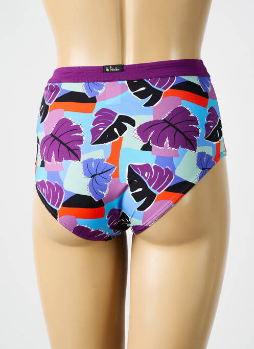 Bas de maillot de bain violet BIKINI BAR pour femme