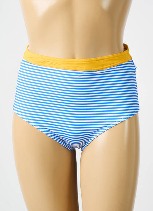 Bas de maillot de bain bleu BIKINI BAR femme