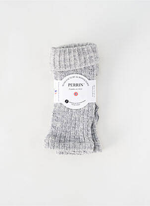 Mitaines gris PERRIN pour femme