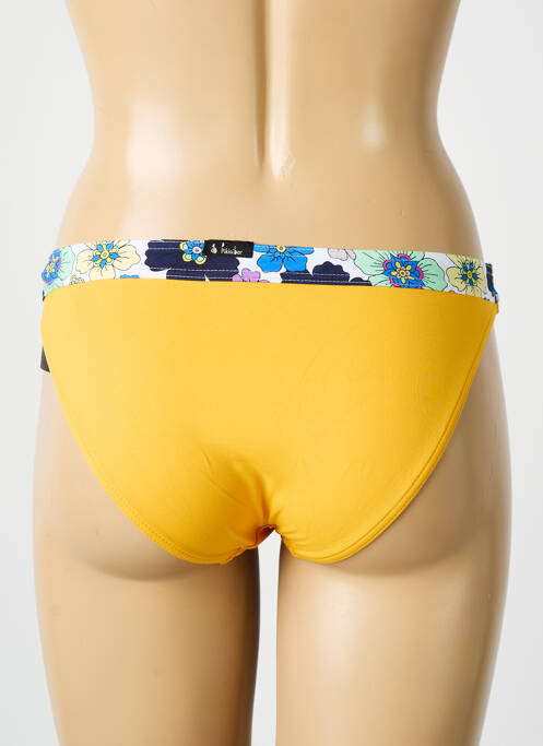 Bas de maillot de bain jaune BIKINI BAR pour femme