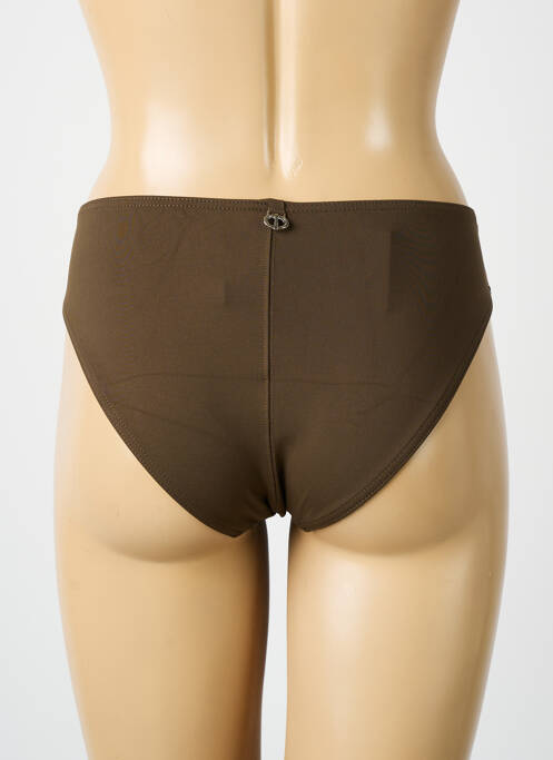 Bas de maillot de bain marron IODUS pour femme
