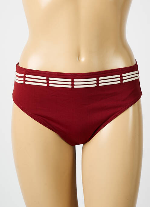 Bas de maillot de bain rouge IODUS pour femme